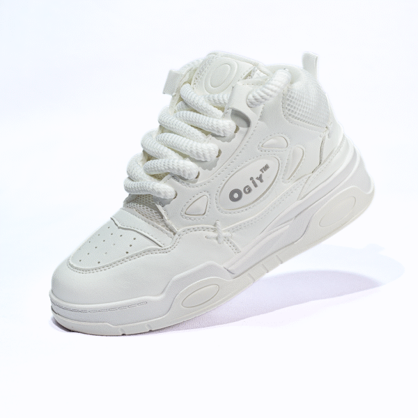 Tenis Ogiy Halo ‣Gris‣Blanco‣Negro‣ (Hombre)