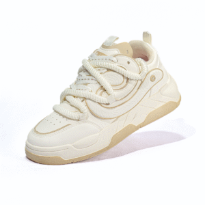 Tenis Ogiy Orion ‣Negro‣Beige‣Blanco‣ (Hombre)