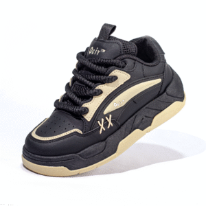 Tenis Casual UrbanX ‣Cafe‣B/N‣Negro‣(Hombre)