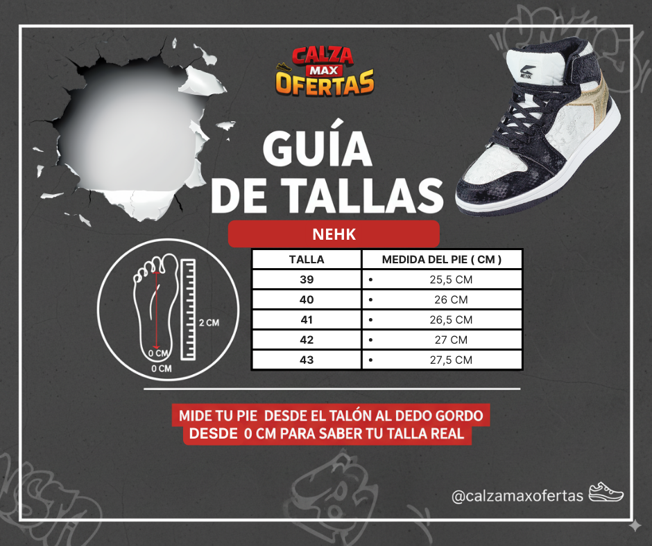 Guía de tallas