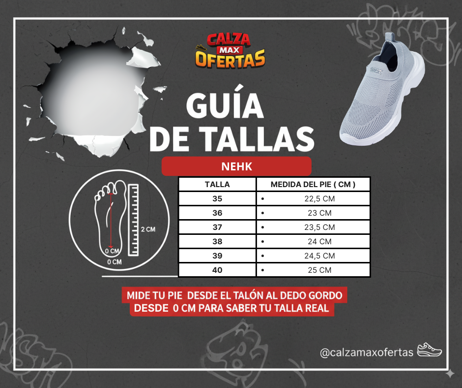 Guía de tallas