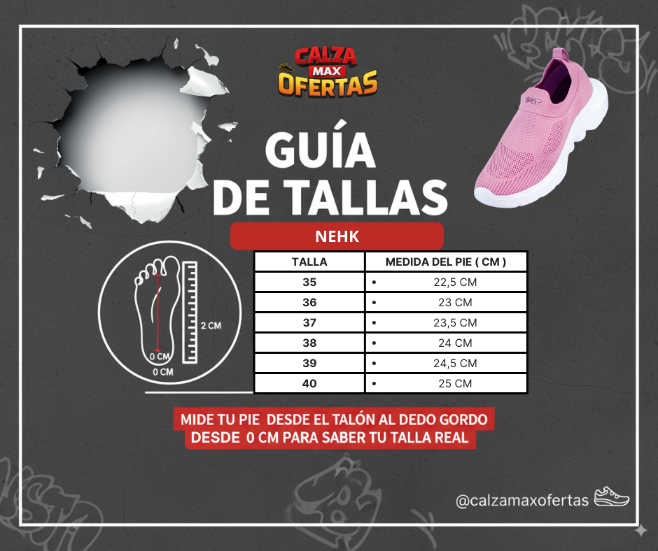 Guía de tallas