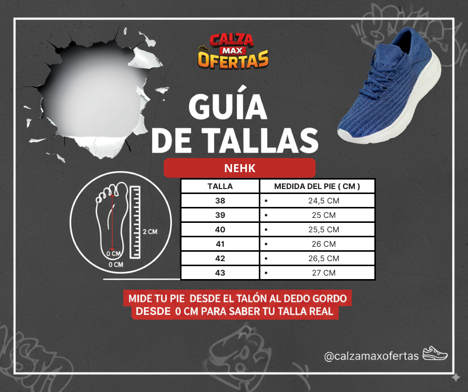 Guía de tallas