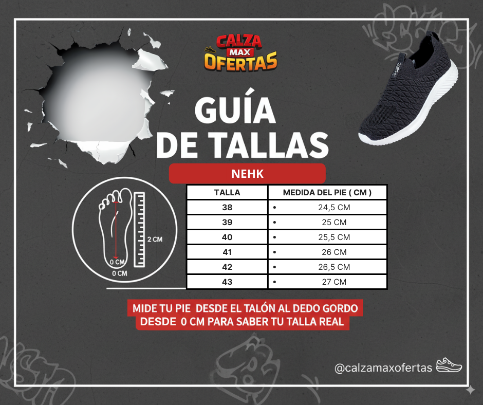 Guía de tallas