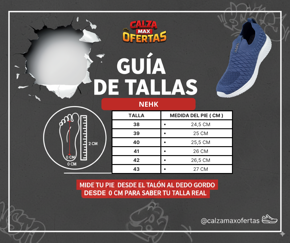 Guía de tallas