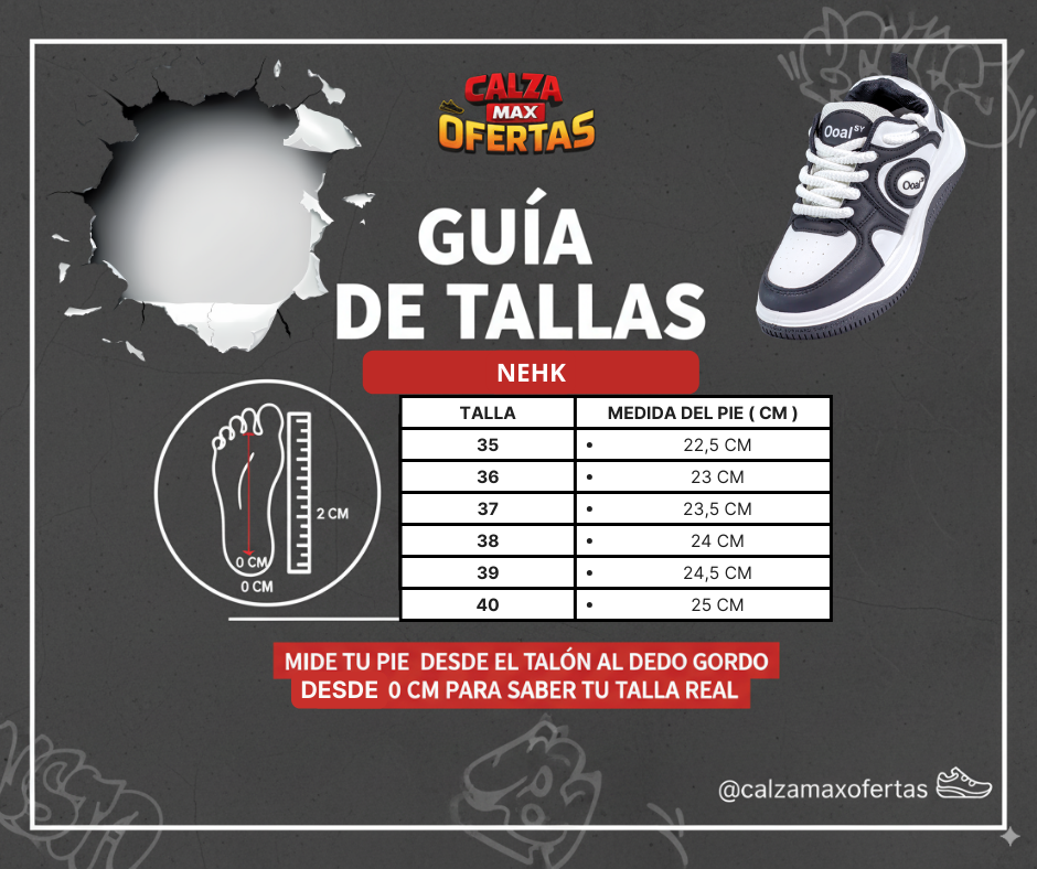 Guía de tallas