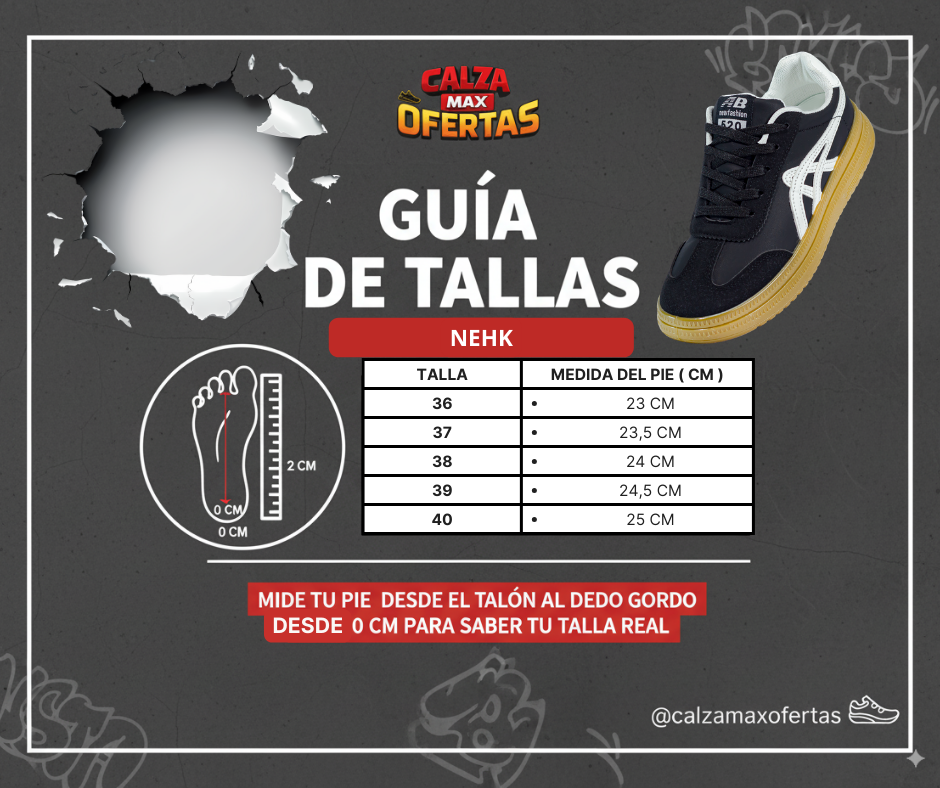 Guía de tallas