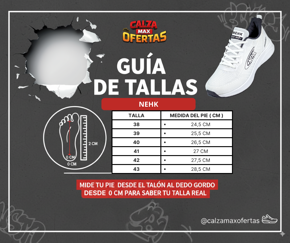Guía de tallas