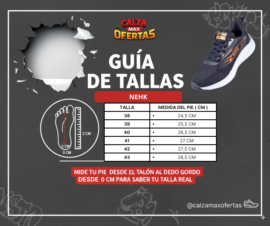 Guía de tallas