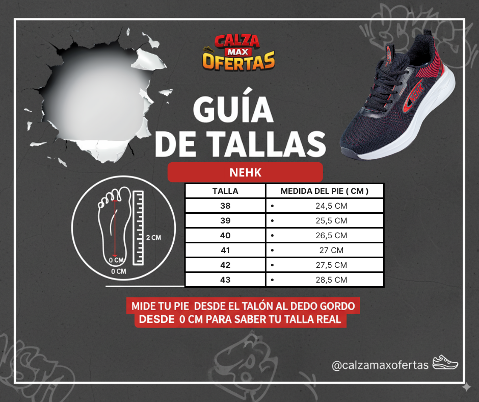 Guía de tallas