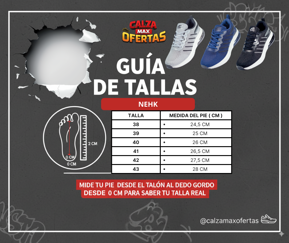 Guía de tallas