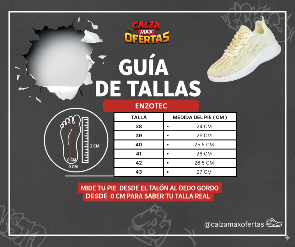 Guía de tallas