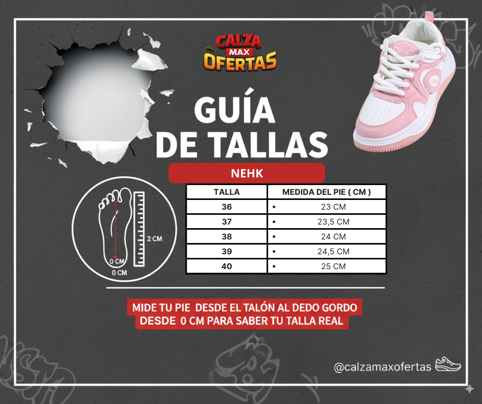 Guía de tallas