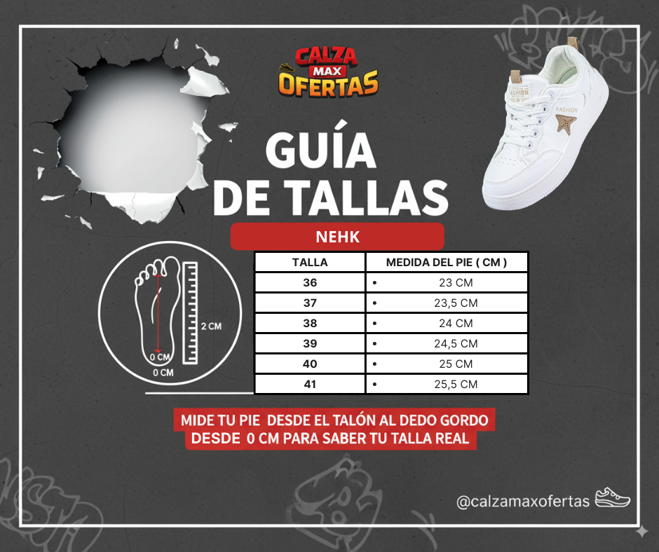 Guía de tallas