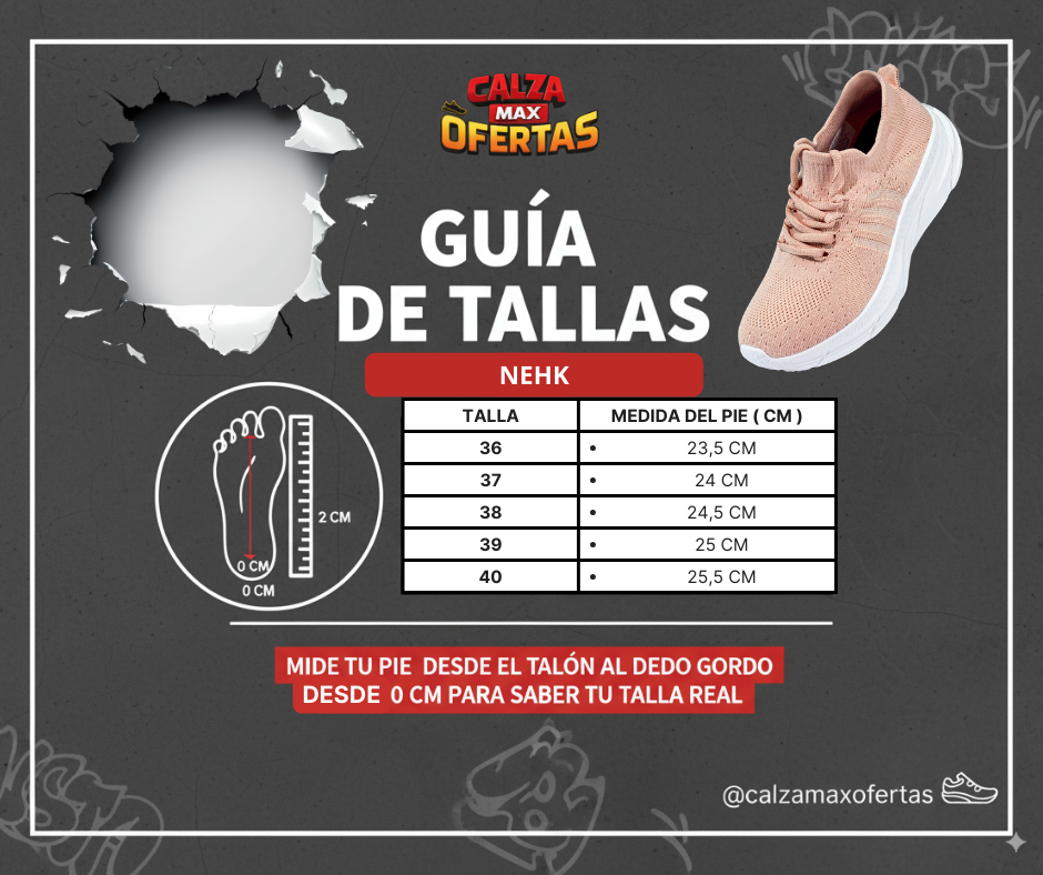 Guía de tallas