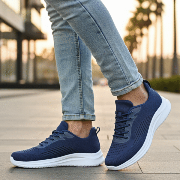 Tenis Enzotec Nexo ‣Gris‣Azul‣
