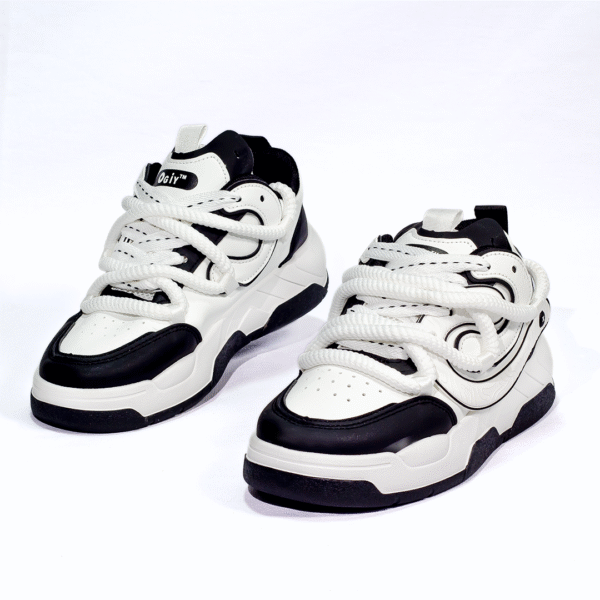 Tenis Ogiy Orion ‣Negro‣Beige‣Blanco‣ (Hombre)