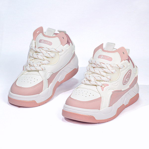 Tenis Casual Axis ‣Negro‣Blanco‣Rosado‣