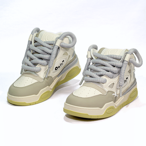 Tenis Ogiy Halo ‣Gris‣Blanco‣Negro‣ (Hombre)
