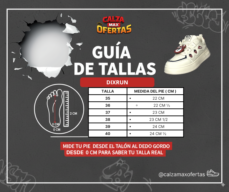 Guía de tallas
