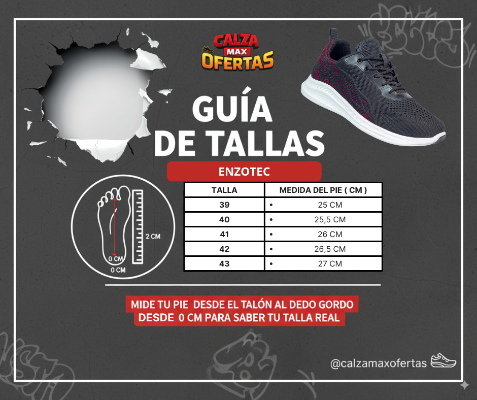 Guía de tallas