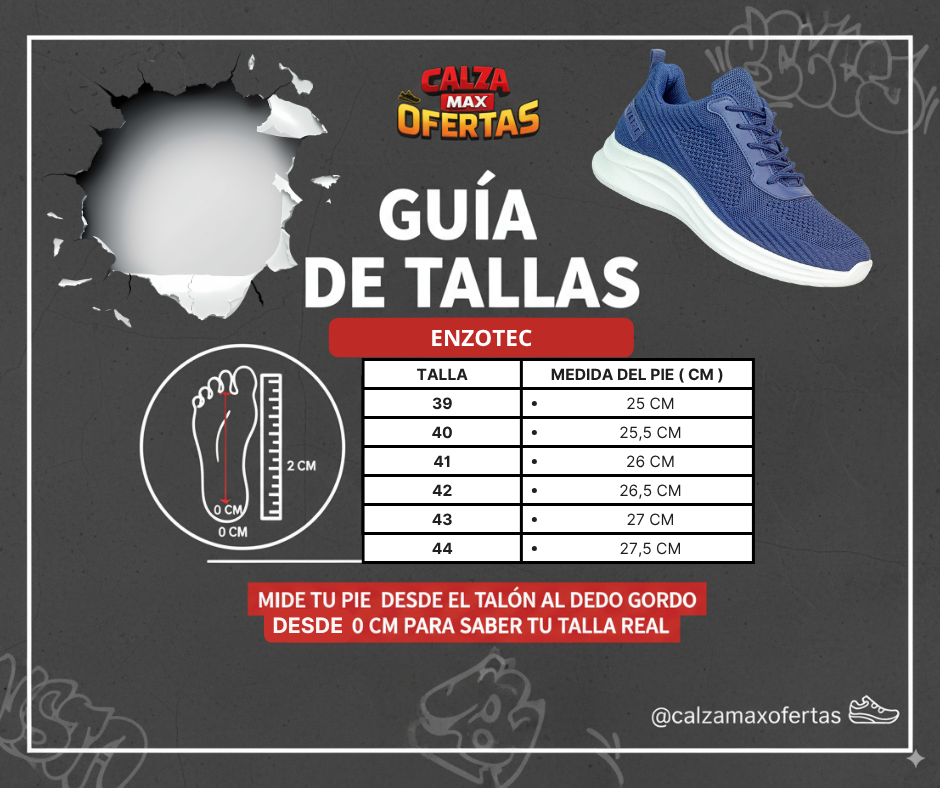 Guía de tallas