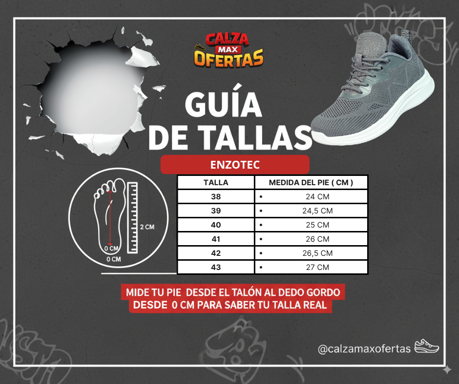 Guía de tallas
