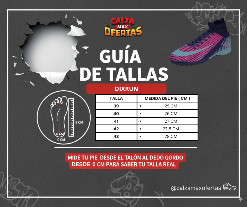 Guía de tallas
