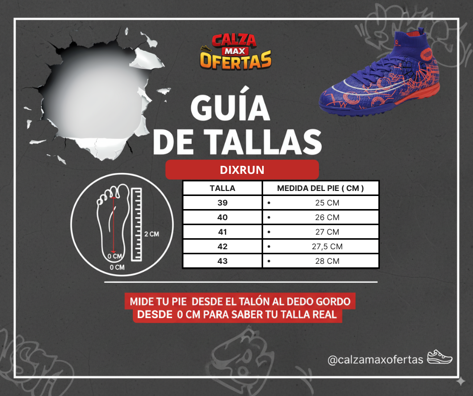 Guía de tallas
