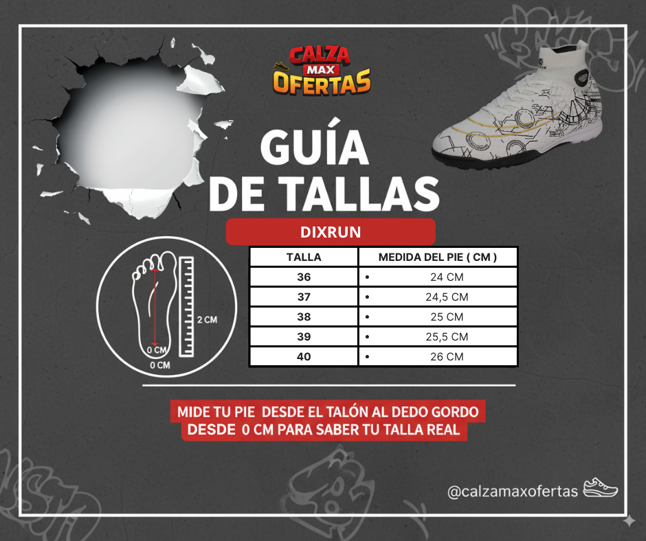 Guía de tallas