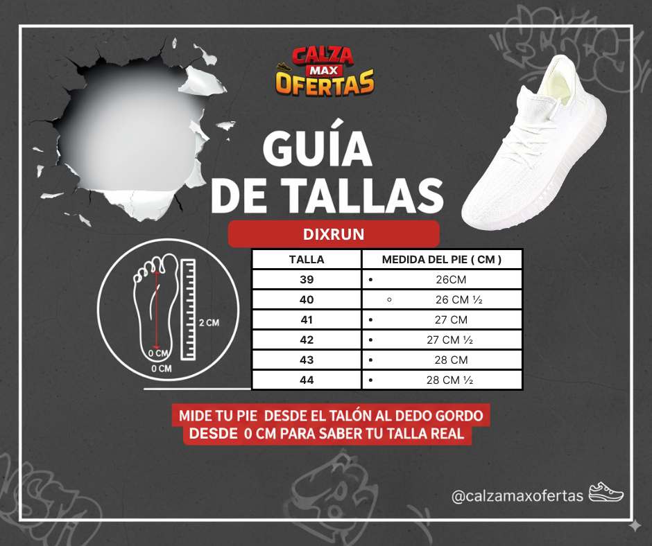 Guía de tallas
