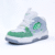 Tenis Casual Lyra ‣Negro‣Blanco‣Verde‣(Hombre)