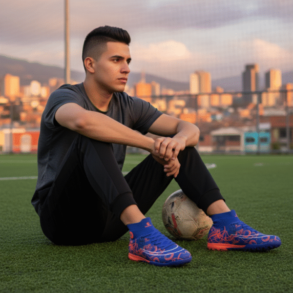 Guayos Dixrun Fénix ‣Blanco‣Azul‣Negro‣ Hombre