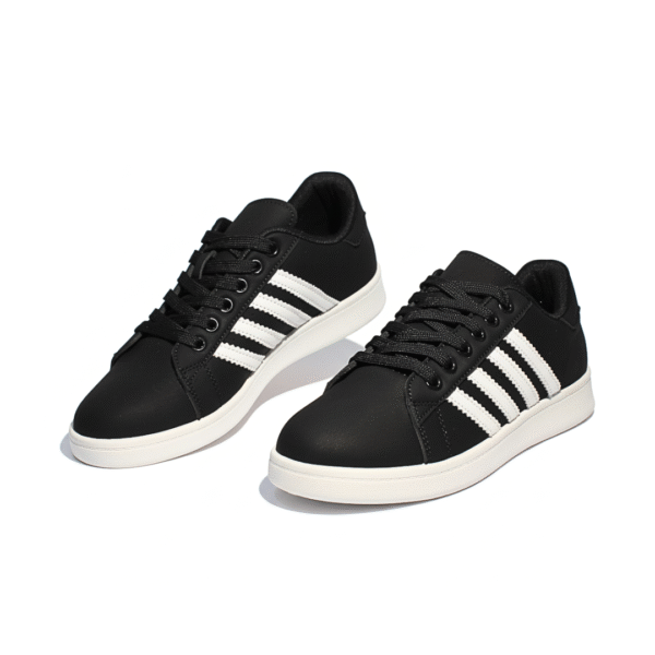 Tenis Enzotec Solaro ‣Negro‣Blanco‣