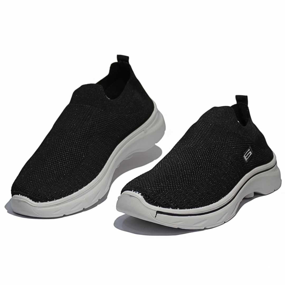 Tenis Dixrun Loomo ‣Gris‣Negro‣B/N‣