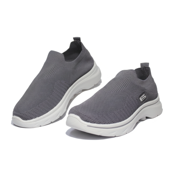 Tenis Dixrun Loomo ‣Gris‣Negro‣B/N‣