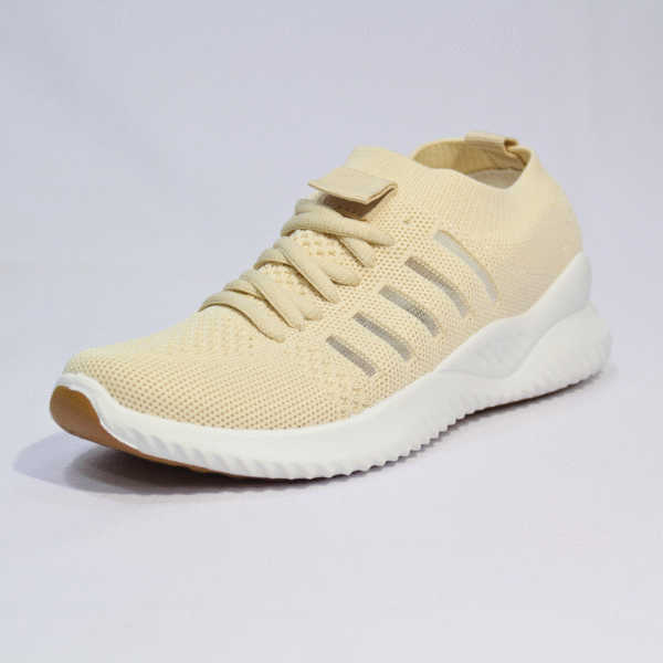 Tenis Enzotec Veluna ‣Beige‣Blanco‣