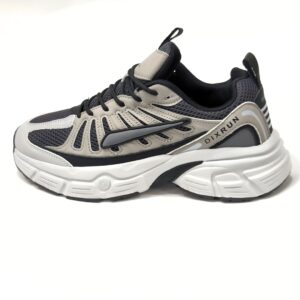 TENIS CASUAL RETRO X GRIS/BLANCO