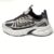 TENIS CASUAL RETRO X GRIS/BLANCO